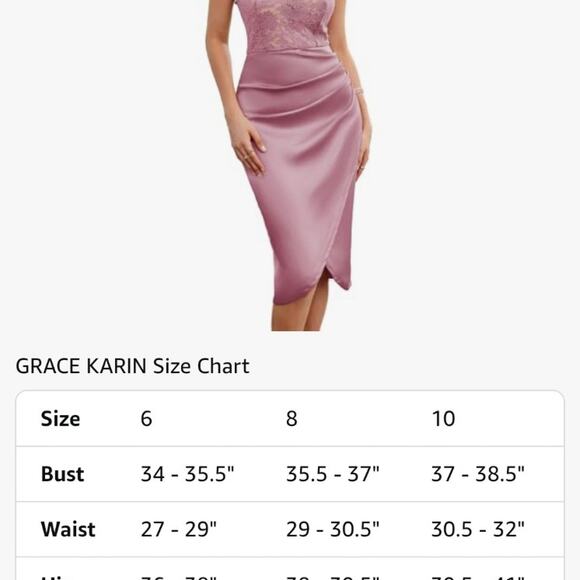 Grace karin aqua teal cocktail dress 10 NWT - Picture 7 of 7